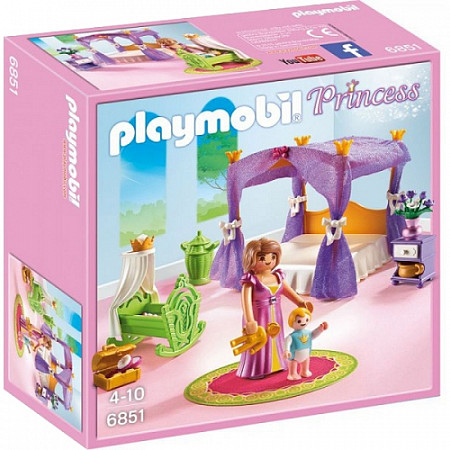 Игрушка Playmobil Замок Принцессы: Покои Принцессы с колыбелью 6851