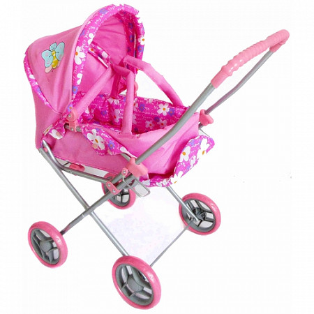 На картинке изображен Коляска для кукол Melogo 9391-3 Коляска для кукол Melogo 9391-3