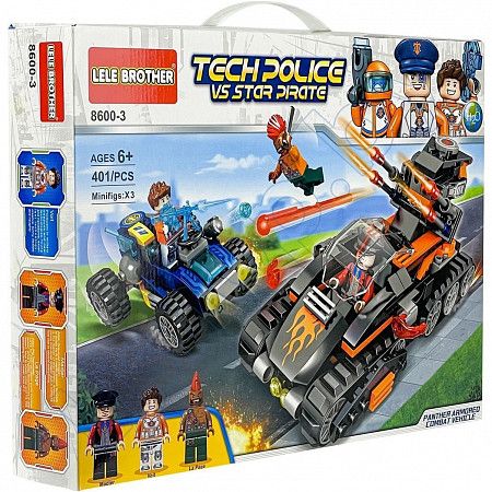 Конструктор UniToys Tech Police vs Star Pirate (8600-3)