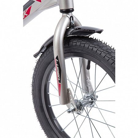 Велосипед Novatrack Lumen 16" (2019) 165ALUMEN.BN9 silver/red