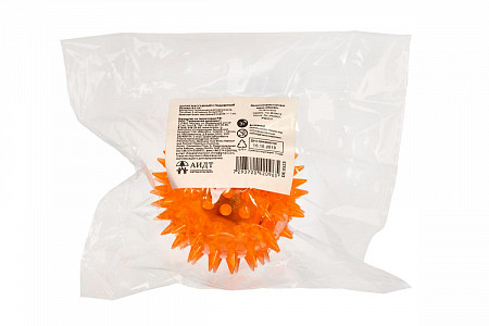 Массажный шарик Bradex C подсветкой 6.5 см DE 0523 orange