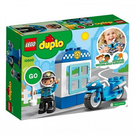 Конструктор LEGO Duplo Полицейский мотоцикл 10900