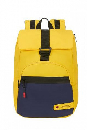 Рюкзак American Tourister City Aim для ноутбука 14.1" 79G-01006 Blue/Yellow