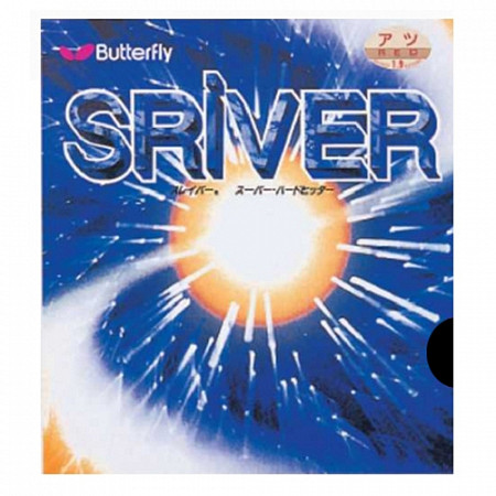 Накладка для ракеток Butterfly Sriver S black