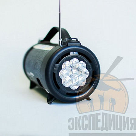 Кемпинговый радиоприемник с фонарем Hunter
