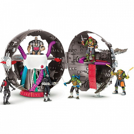 На картинке изображен Игрушка Turtles Игровой набор Технодром, серия Movie Line 2016 89806 Игрушка Turtles Игровой набор Технодром, серия Movie Line 2016 89806