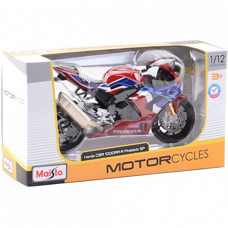 Мотоцикл Maisto 1:12 Honda CBR 1000RR-R Fireblade SP 31101 (20-20099) red/blue/black
