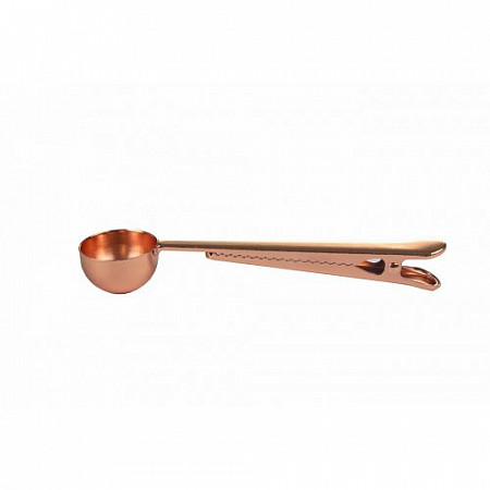Ложка-зажим мерная Bradex с длинной ручкой TK 0309 Copper