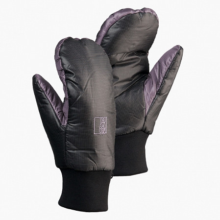 На картинке изображен Рукавицы Sivera Кулаты черный/чароит Рукавицы Sivera Кулаты черный/чароит