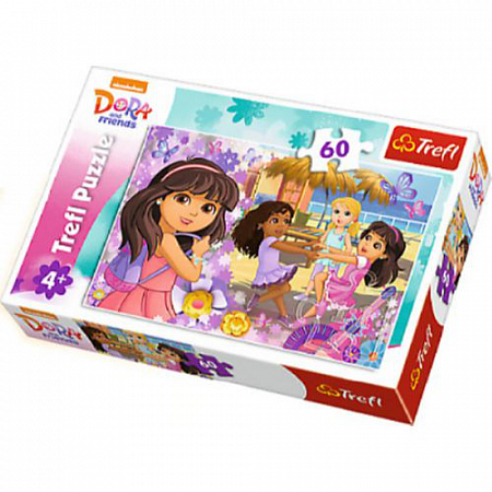 Пазл Даша и друзья Музыка и танцы 17296