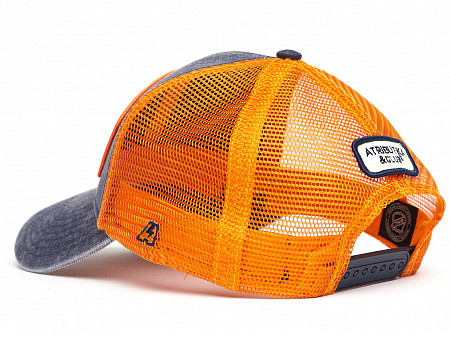 Бейсболка Atributika&Club NHL Edmonton Oilers 31209 grey/orange