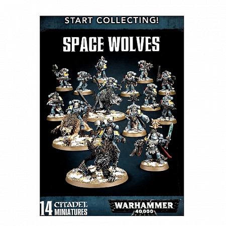 Фигурки Games Workshop Warhammer: Start collecting! Space Wolves 70-53