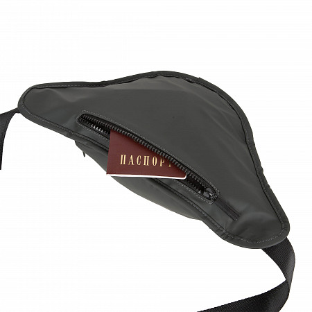 На картинке изображен Сумка на пояс Polar 18252 black Сумка на пояс Polar 18252 black