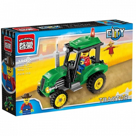 Конструктор Enlighten 1102 Трактор