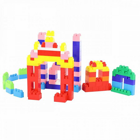 Конструктор Полесье Великан 342 элемента в мешке 7741