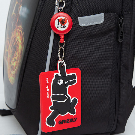 Рюкзак школьный GRIZZLY RAf-193-4 /1 black