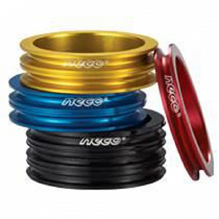 Кольцо проставочное Neco Alloy Spacer-R 1-1/8"х5мм blue ZTB13040