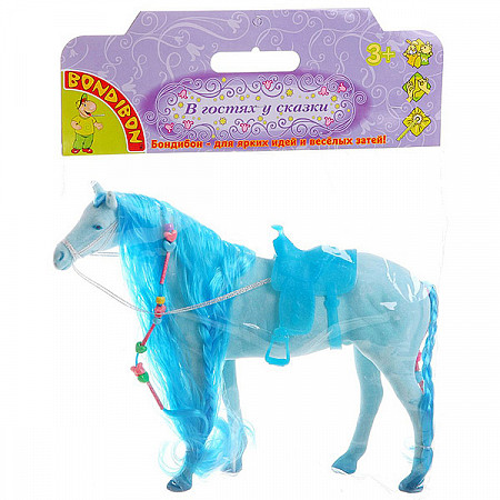 Игрушка пластмассовая Лошадь с косой 3306