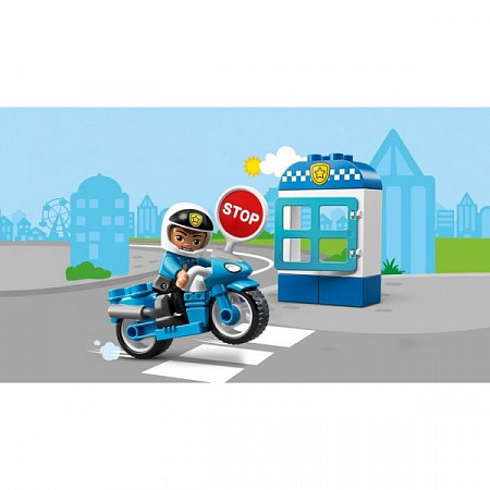 Конструктор LEGO Duplo Полицейский мотоцикл 10900