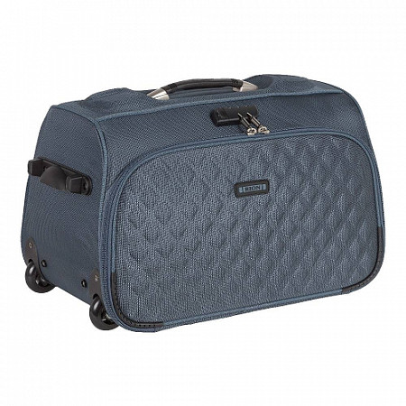 На картинке изображен Дорожная сумка Rion А231 grey/blue Дорожная сумка Rion А231 grey/blue
