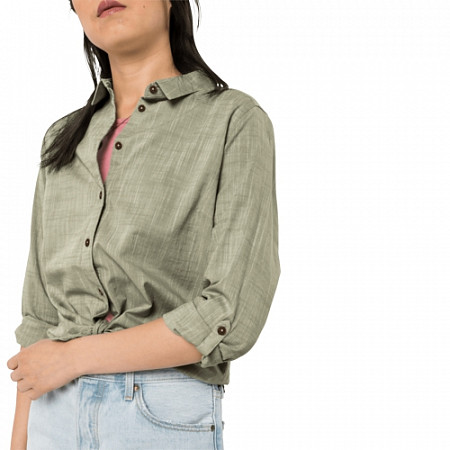 Рубашка женская Jack Wolfskin Emerald Lake Shirt W khaki