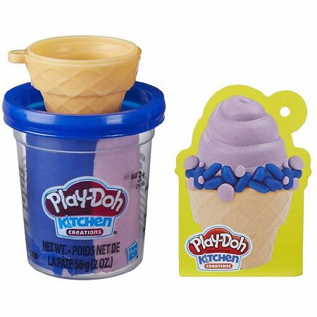 Игровой набор Play-Doh Мини-шедевры Мороженое рожок E7474