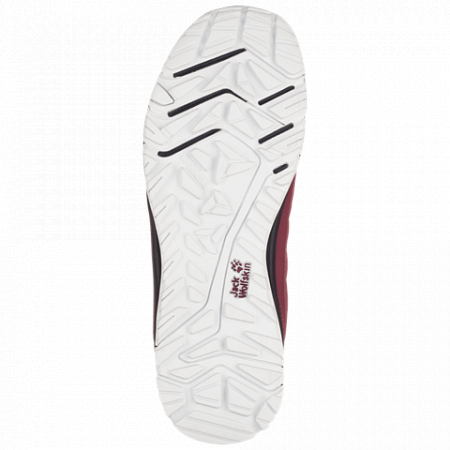 Полуботинки женские Jack Wolfskin Maze Texapore Low W burgundy / phantom