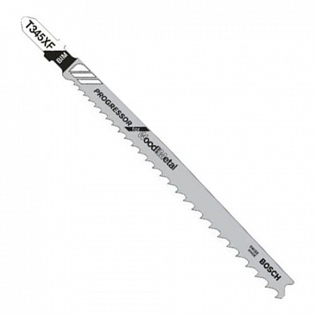 Три лобзиковые пилки Bosch T345XF 2608634993