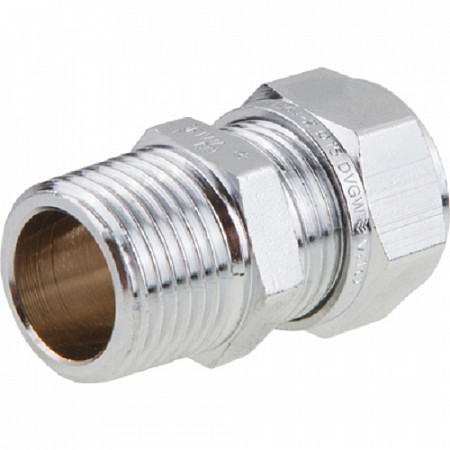 Ниппель General Fittings 15x1/2 наружная резьба 1N0001C041500G