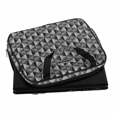 На картинке изображен Сумка-папка Polar П7118 Geometry green Сумка-папка Polar П7118 Geometry green