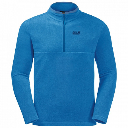 На картинке изображен Джемпер мужской Jack Wolfskin Arco Men brilliant blue stripes Джемпер мужской Jack Wolfskin Arco Men brilliant blue stripes