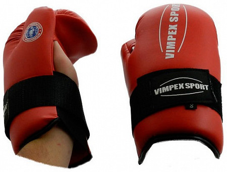 Перчатки для единоборств Vimpex Sport 1552-ITF Red