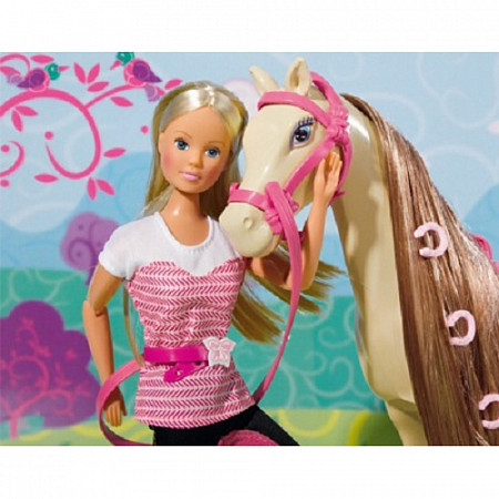 Кукла Simba Штеффи на лошади (105730939)