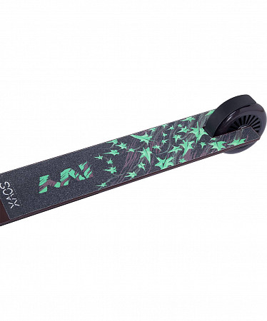 На картинке изображен Самокат трюковый XAOS Ivy brown Самокат трюковый XAOS Ivy brown