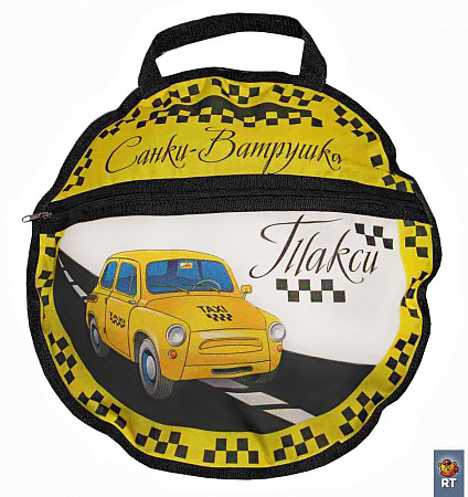 Тюбинг RT Эксклюзив Такси автокамера 100 см yellow/black