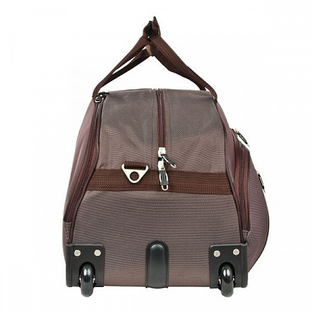 На картинке изображен Дорожная сумка Polar 7019.5 brown Дорожная сумка Polar 7019.5 brown