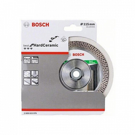 Алмазный круг Bosch 115х22 мм Best For Hard Ceramic 2608615076