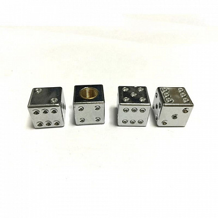 На картинке изображен Колпачок ниппеля NZ-V11 silver (10 шт) Колпачок ниппеля NZ-V11 silver (10 шт)