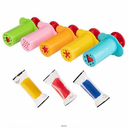 Набор для лепки Genio Kids-Art Фигурные давилки для лепки  TA2011