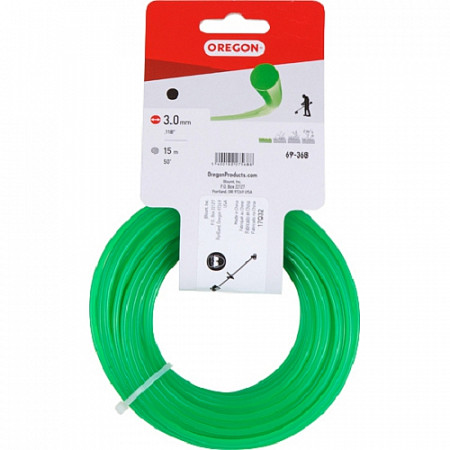 Леска круглого сечения Oregon 3 мм х 15 м 69-368
