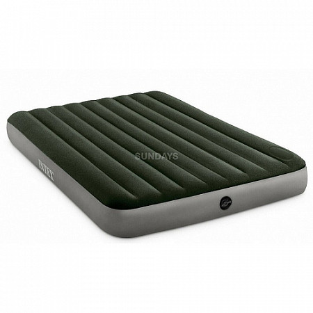 Надувной матрас Intex Downy Airbed 64763 Fiber-Tech 152x203x25