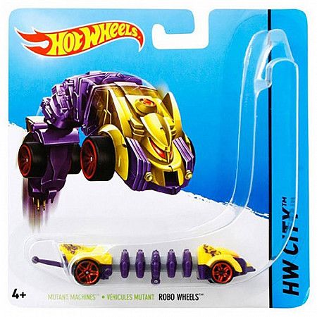 Машинка Hot Wheels Mutant Machines "Robo Wheels" (BBY78 BBY86)