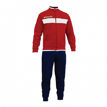Спортивный костюм на байке Givova Drops Uomo Lf11 red/blue