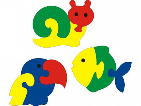 На картинке изображен Мозаика Флексика "Мини-фигурки животных" 45371 Мозаика Флексика "Мини-фигурки животных" 45371