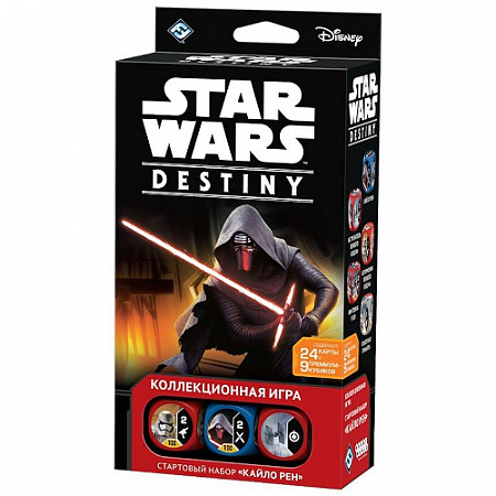 Карточная игра Wizards of the Coast Star Wars: Destiny Стартовый набор Кайло Рен