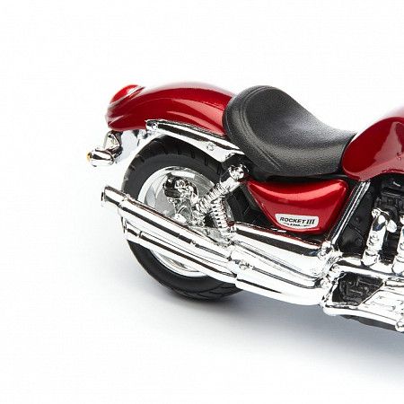 На картинке изображен Мотоцикл Bburago 1:18 Triumph Rocket III (18-51000/18-51039) Мотоцикл Bburago 1:18 Triumph Rocket III (18-51000/18-51039)