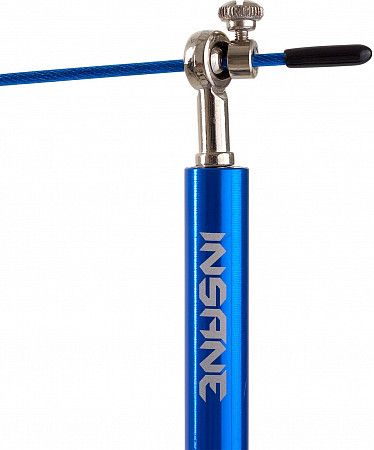 Скакалка Insane IN22-JR200 ПВХ скоростная blue