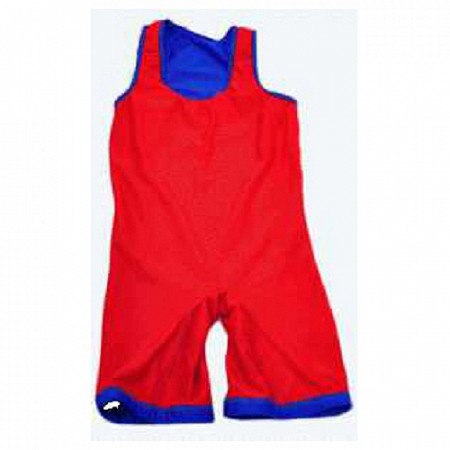 На картинке изображен Трико борцовское двухсторонее red Трико борцовское двухсторонее red