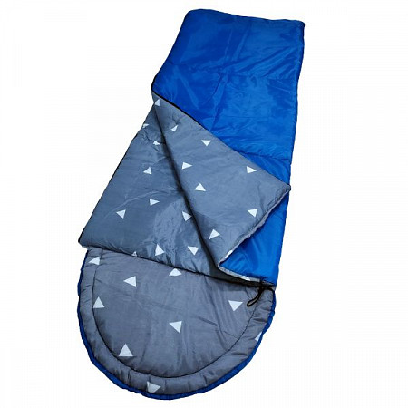 Спальный мешок туристический до -5 градусов Balmax (Аляска) Econom series blue