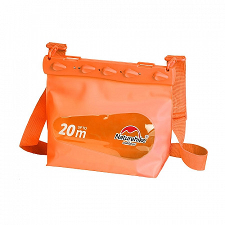 На картинке изображен Гермоупаковка Naturehike 20 Meters Under Water M Orange Гермоупаковка Naturehike 20 Meters Under Water M Orange